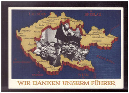 Sudetenland (020010) Befreiungskarte ähnlich Ganzsache P275, Hoffmannkarte, Ungebraucht - Région Des Sudètes