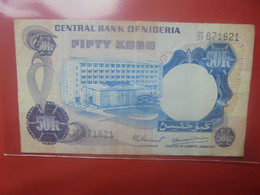 NIGERIA 50 KOBO 1973-78 Circuler (B.29) - Nigeria