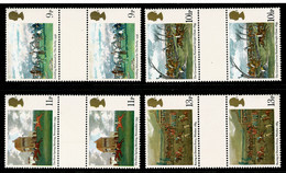 Ref 1598 - GB 1979 Horse Racing Stamps In Gutter Pairs - Nuovi