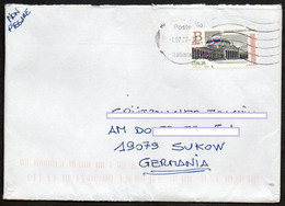 Italien 2021 Brief 20g In Die BRD ; MiNr. 3918  Piazza Del Plebiscito, Napoli - 2021-...: Storia Postale