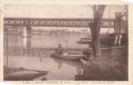 Juvisy * Draveil * Le Pont Et Un Coin De Pêche * Pêcheur à La Ligne - Juvisy-sur-Orge