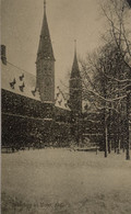 Middelburg  (Zld) Bij Winter - Abdij 1909 Imkt Vlekje Rechts Boven Hoek - Middelburg