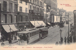 FRANCE - 54 - NANCY - Rue Saint Jean - Point Central - Carte Postale Ancienne - Nancy
