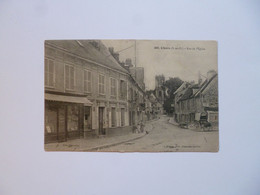 CHARS  -  95  -  Rue De L'Eglise  (  Chariots Et Calèche )  -  Val D'Oise - Chars