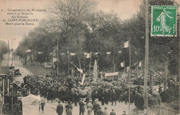 St Porchaire * Inauguration Du Monument élevé à La Mémoire Des Enfants Morts Pour La Patrie * Cérémonie Fête - Autres & Non Classés