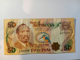 BOTSWANA 50 PULA 2000 P 22 USED USADO - Botswana