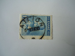 GREECE POSTMARK  ΑΙΓΙΟΝ 1930 - Postmarks - EMA (Printer Machine)