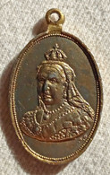 Medaglia Regina Vittoria Nel 60° Anniversario Del Regno 20 Giugno 1837-1897 (R) - Adel