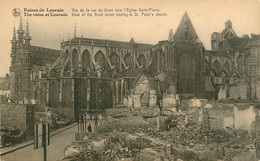 CPA Ruines De Louvain     L2113 - Leuven