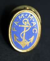 Beau Pin's Broche épinglette " FAMMAC - Fédération Des Associations De Marins Et De Marins Anciens Combattants" - Navy