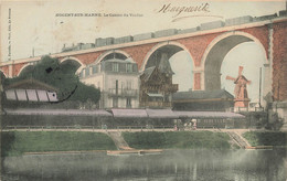 Nogent Sur Marne * 1904 * Le Casino Du Viaduc ( Kursaal ) * Train Marchandises Ligne Chemin De Fer * Molen Moulin à Vent - Nogent Sur Marne