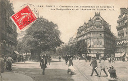 Paris * 17ème * Carrefour Des Boulevards De Courcelles Des Batignolles Et L'avenue De Villiers - Arrondissement: 17