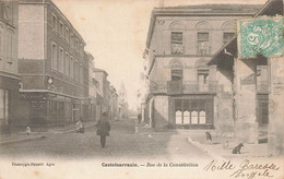 Castelsarrasin * La Rue De La Constitution * Café Buvette De La Bourse - Castelsarrasin