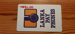 Phonecard Sri Lanka 16SRLA - Sri Lanka (Ceilán)