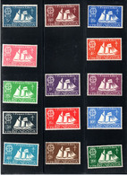 S.P.M/  N° 296 à 309 NEUF** SERIE FRANCE LIBRE - Unused Stamps