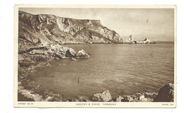 Torquay Postcard Anstey's Cove Tuck's 2d Postage Due On Reverse 1947 - Torquay