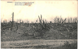 CPA  Carte Postale   Belgique Kemmel Grand Place Et Maison Communale Ruines   VM64380 - Heuvelland