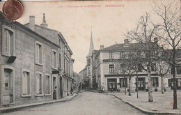 42 - Carte Postale Ancienne De  ANDREZIEUX    Une Rue Du Village - Andrézieux-Bouthéon