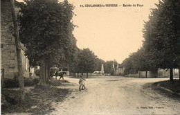 - COULANGES La VINEUSE (89) -  L'entrée Du Pays  (enfant Et Trottinette)  -25157- - Coulanges La Vineuse