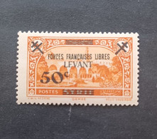 LEVANT FRANCE LIBRE GRAND LIBAN 1942 TIMBRE DE SYRIA DE 1930 CAT YVERT 41 MNH - Unused Stamps