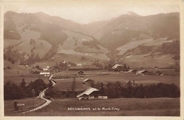 Rossinières Et Le Mont Cray Rossinière - Rossinière