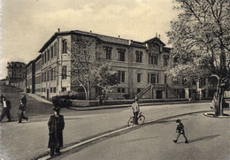 IGLESIAS - ISTITUTO TECNICO SUPERIORE MINERARIO - ANIMATA E MOVIMENTATA - AUTO EPOCA - CARTOLINA FG SPEDITA NEL 1953 - Iglesias