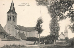 Fussy * Place De L'église Et Le Château - Otros & Sin Clasificación