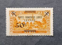 LEVANT FRANCE LIBRE 1942 AIRMAIL TIMBRE DE SYRIE DE 1930 CAT YVERT 41 MNH - Nuovi