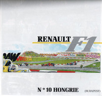 PUB RENAULT F1 GRATON N°10 HONGRIE BUDAPEST CIRCUIT AUTOMOBLE 4pages Double Souples - Sonstige & Ohne Zuordnung