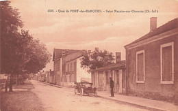 St Nazaire Sur Charente * Quai De Port Des Barques * Automobile Voiture Ancienne - Autres & Non Classés
