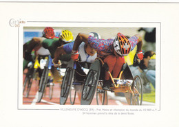 VILLENEUVE D'ASCQ - Frei Heinz Et Champion Du Monde Du 10.000 M... - Cart'actu 2002 N° 58 - Photo Philippe Huguen - Villeneuve D'Ascq