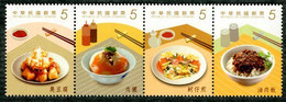 China Taiwan 2013 Signature Taiwan Delicacies Postage Stamps – Gourmet Snacks 4v MNH - Unused Stamps