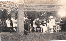 CHINE - Hankou - Orchestre Pour Une Fête Au Consulat De France - Carte-Photo, 18 Mai 1919 (voir Les 2 Scans) - Chine