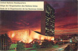 Postcard USA United States NY United Nations HQ UN - Orte & Plätze