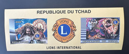 Tchad Chad Tschad 1996 Mi. Bl. 257 B IMPERF ND Lions International Club - Tsjaad (1960-...)