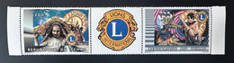 Tchad Chad Tschad 1996 Mi. 1359a - 1360a A Lions International Club - Rotary, Club Leones