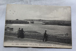 Cpa 1913, Saint Helier, Entrée Du Port, Entrance Of The Harbour, Jersey, Angleterre - St. Helier