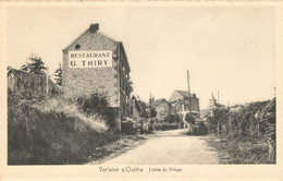 VERLAINE Sur OURTHE - Entrée Du Village - Restaurant De La Vallée - Pension De Famille G. Thiry - Durbuy