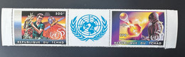 Tchad Chad Tschad 1996 Mi. 1357a - 1358a A United Nations Unies Vereinte Nationen UNO ONU UN 50 Ans Jahre Years - ONU