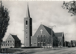 REKKEM  ST.PIETERSKERK   FOTOKAART  - 2 SCANS - Menen