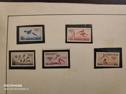 1960 Congo Belgian Olympic Games  (AL6) - Unused Stamps