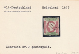 Briefmarke  Gestempelt - Helgoland 1879 - Heligoland