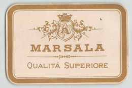 BK19590 " MARSALA QUALITA' SUPERIORE " Cm 8,4 X 12,7 - CIRCA 1910 - Other & Unclassified