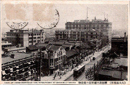 Asie - JAPON - View Of Neighborhood The Mitsukoshi At SAKAISUJI OSAKA  - Tramway - Osaka