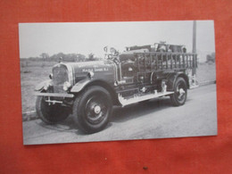 1925 Seagrave . Fire Department.  Odd Size  3 5/8 X 5 7/8   Maple Shade  New Jersey  Ref 5960 - Atlantic City