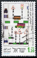 Israel 1993 Single Stamp Celebrating Road Safety In Fine Used. - Oblitérés (sans Tabs)