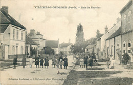 SEINE ET MARNE  VILLIERS SAINT GEORGES  Rue De Provins - Villiers Saint Georges