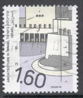 Israel 1990 Single Stamp Celebrating Architecture In Fine Used - Used Stamps (without Tabs)