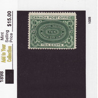 7629) Canada 1898 Mint - Correo Urgente