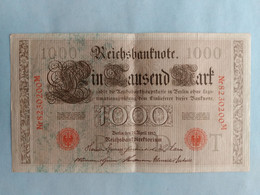 Reichsbanknote 1000 Mark Sceau Rouge 1910 (nr 8230200M) - 1000 Mark